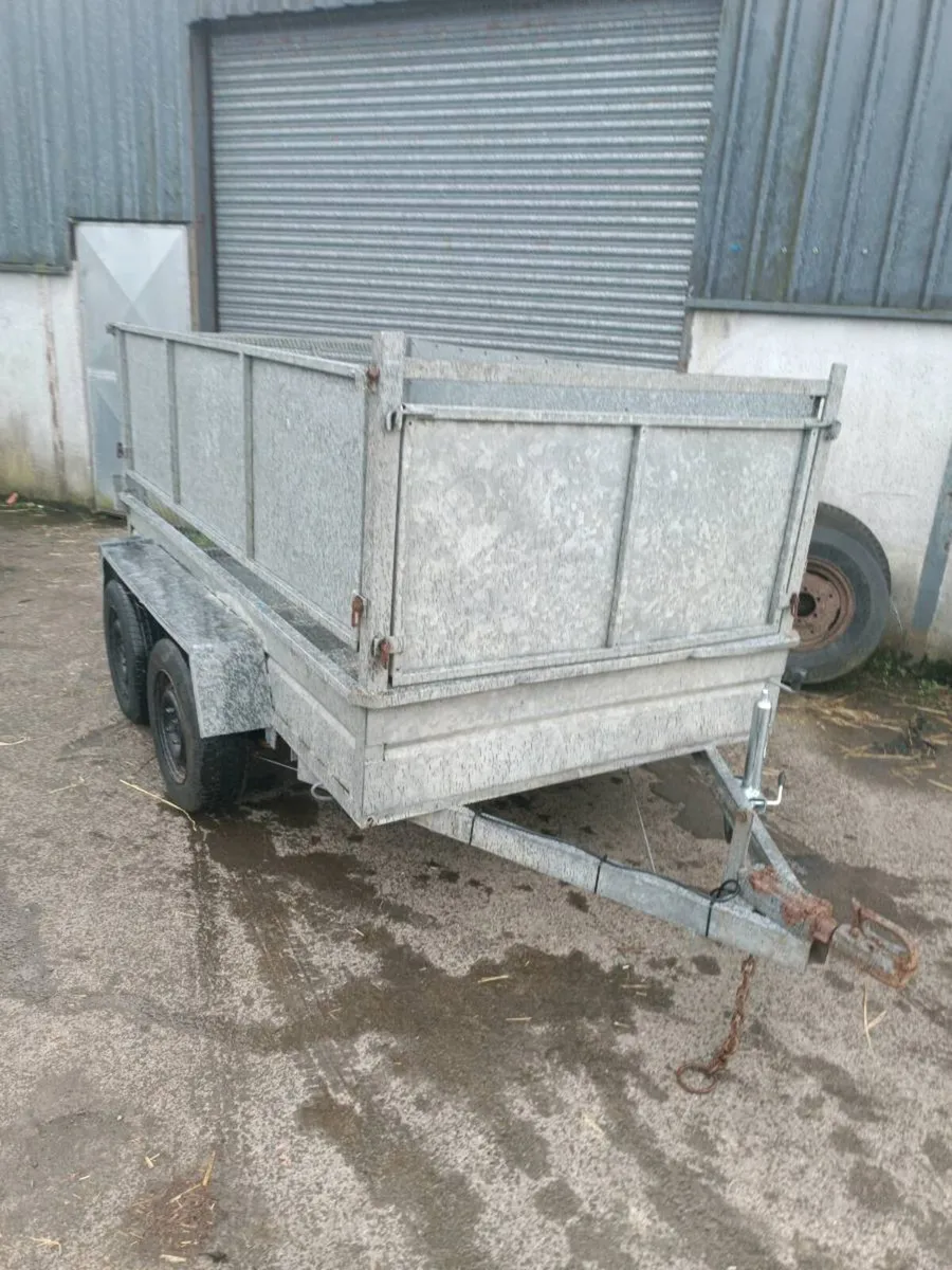 Galvanized Builders trailer - Image 1