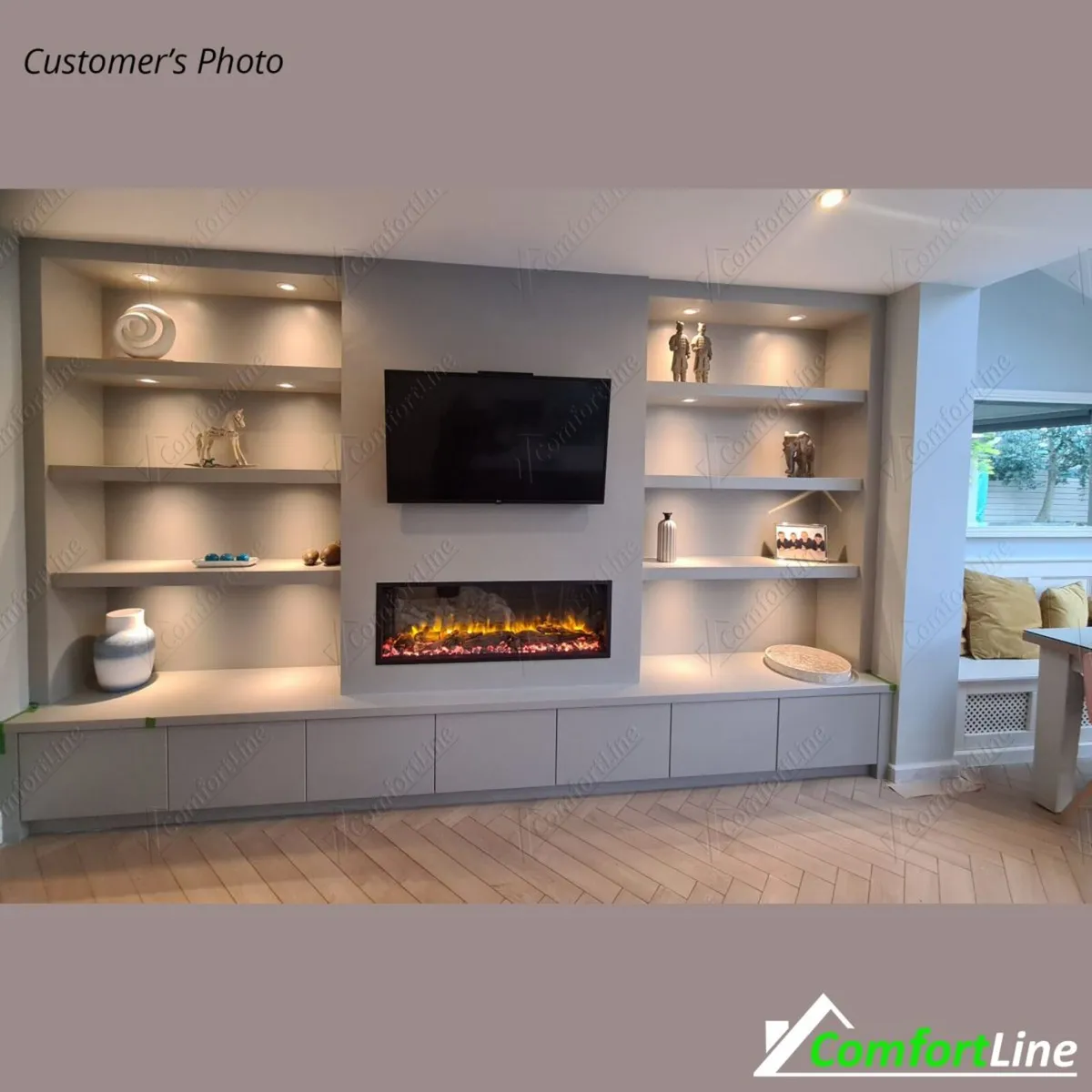 Gazco eReflex 135RW- 3 sided electric fire - Image 3