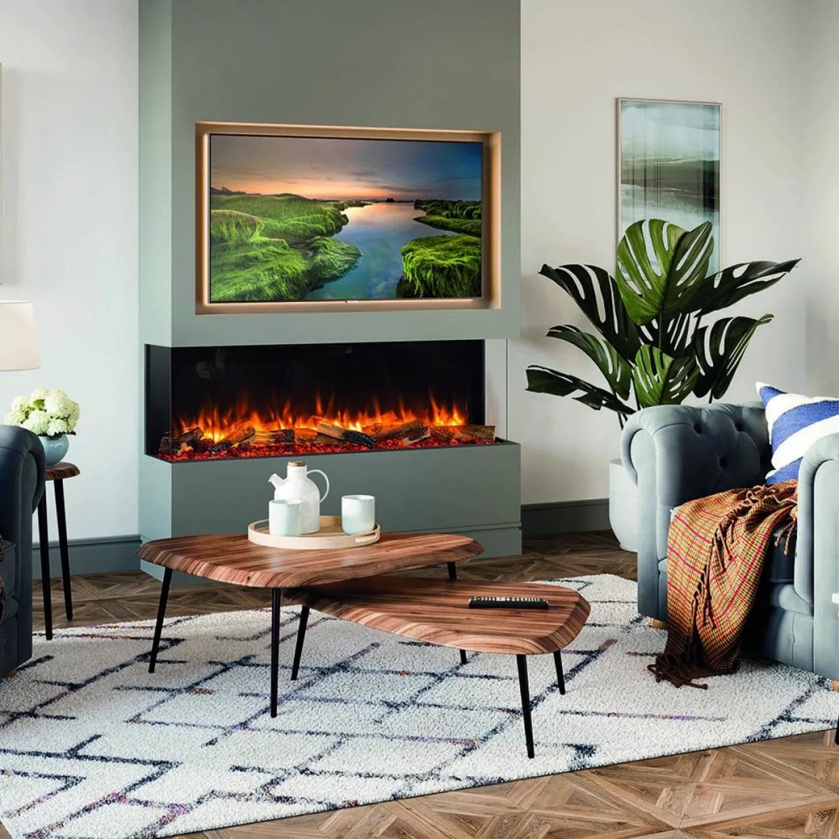 Gazco eReflex 150RW - 3-sided electric fire - Image 4