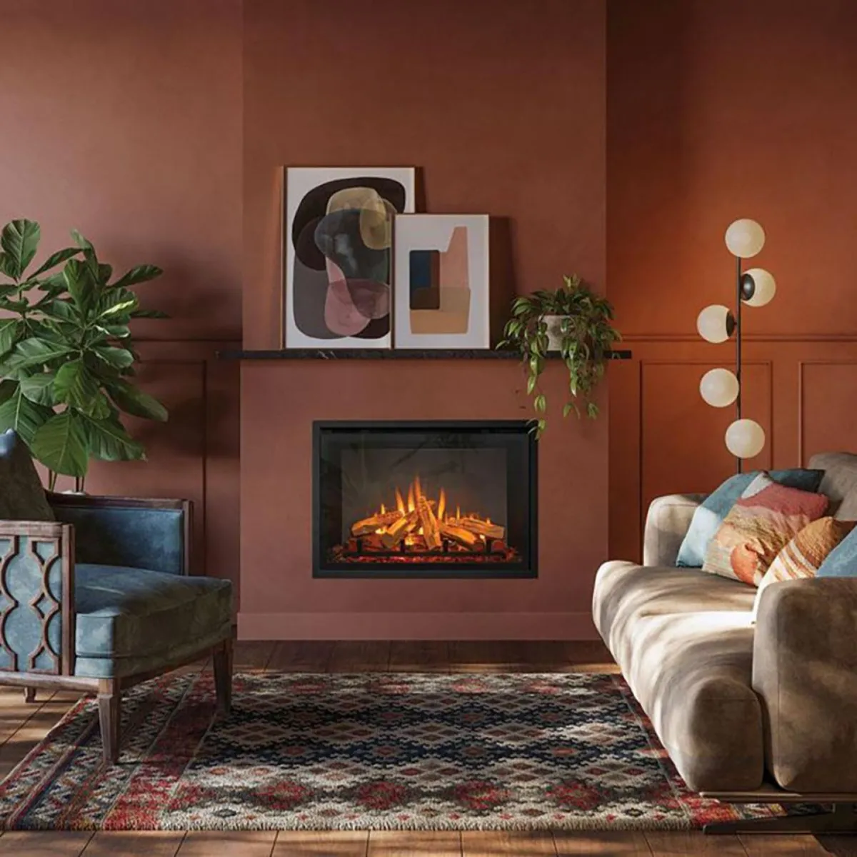 Gazco eMotiv 74 Compact Electric Fire Inset - Image 4