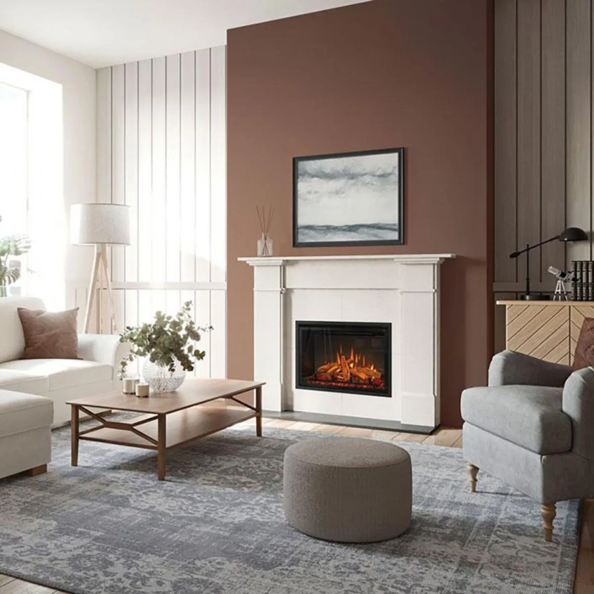 Gazco eMotiv 74 Compact Electric Fire Inset - Image 1