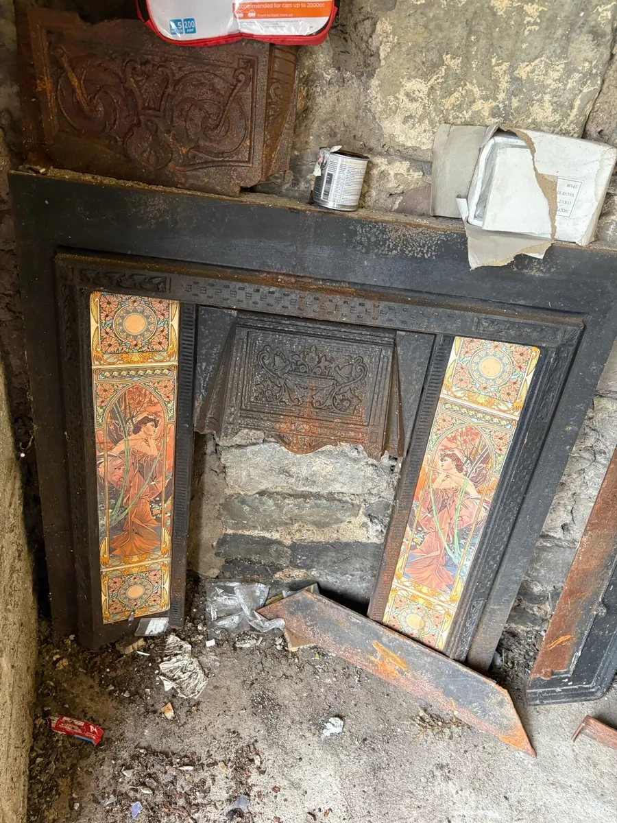Art nouveau fireplace - Image 2