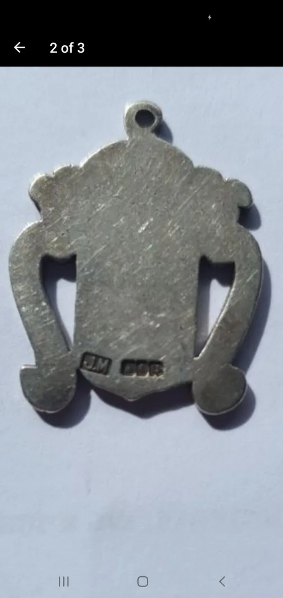 Silver Irish medal - Image 2