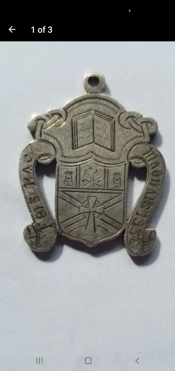 Silver Irish medal - Image 3
