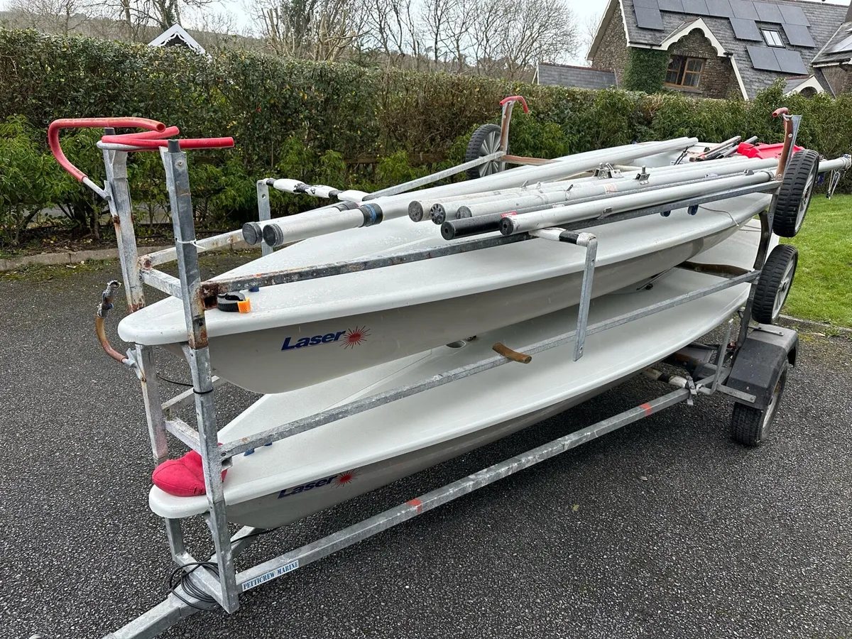 Laser radial boats x 2 for sale - Image 3