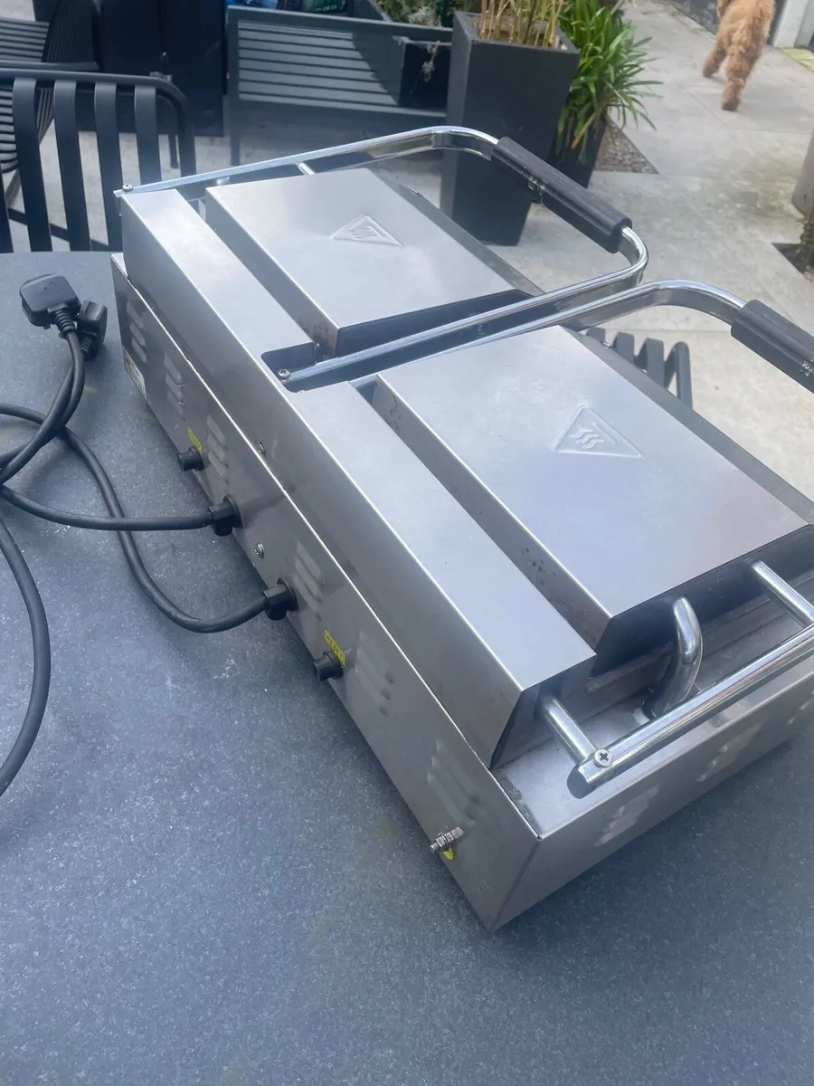 Double panini grill - Image 2