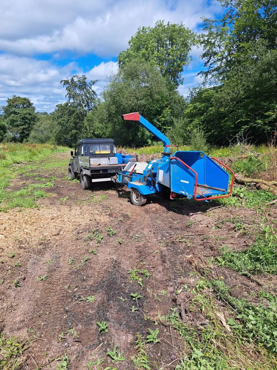 Wood chipper hire/ tree care - Image 1