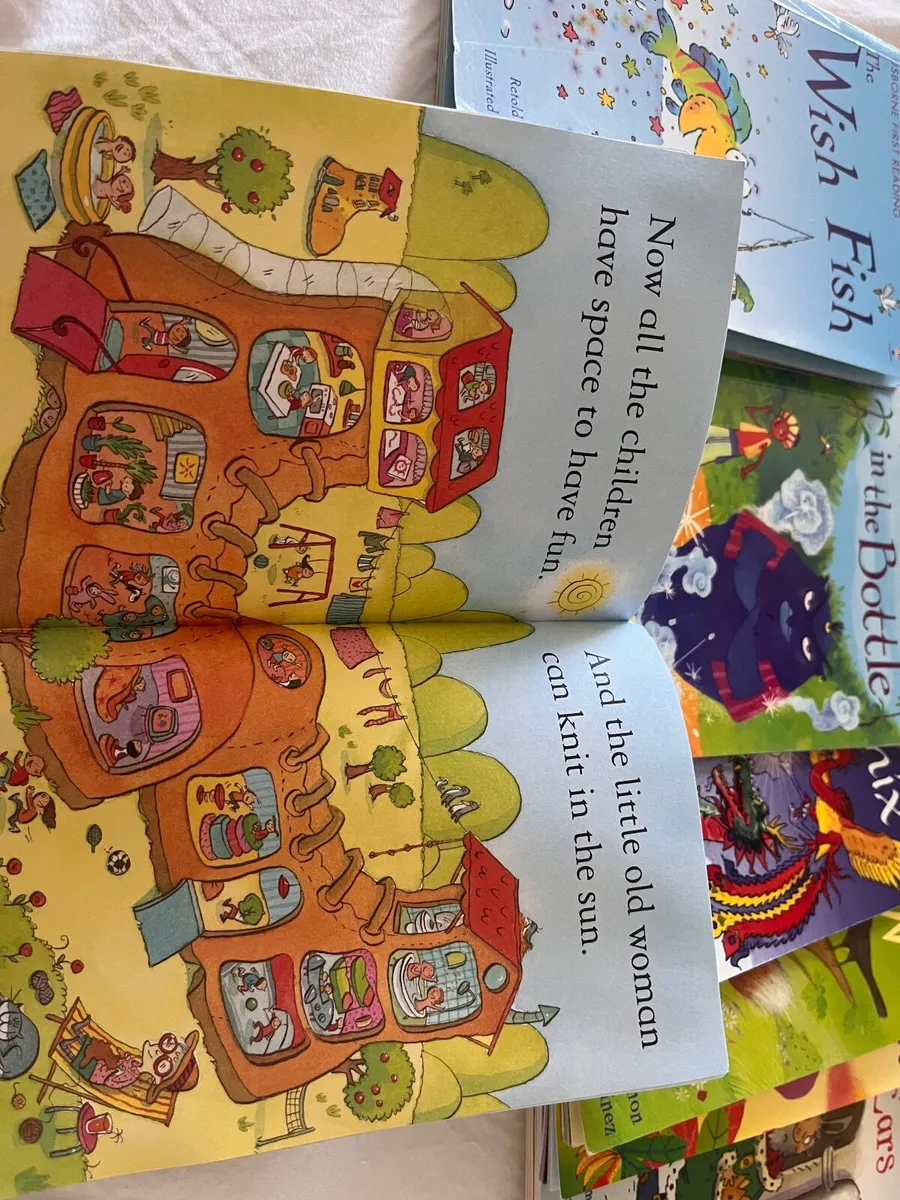 9x. usborne  first readers - Image 3