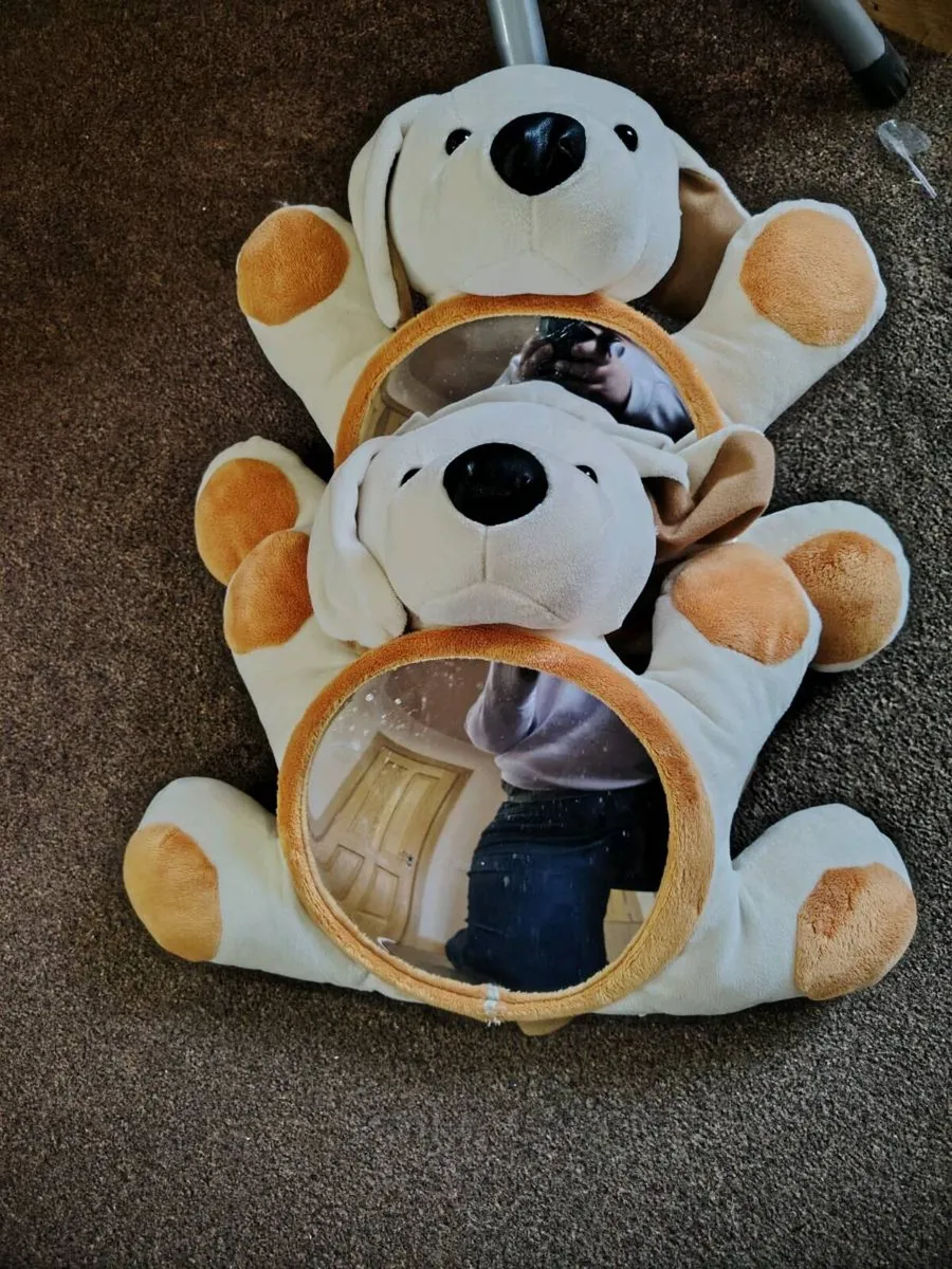 2 x Car seat mirrors - Image 1