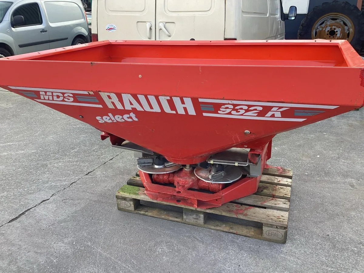 6 SPREADERS RAUCH BOGBELL 8 FT DISK MOWER SE PICT - Image 4