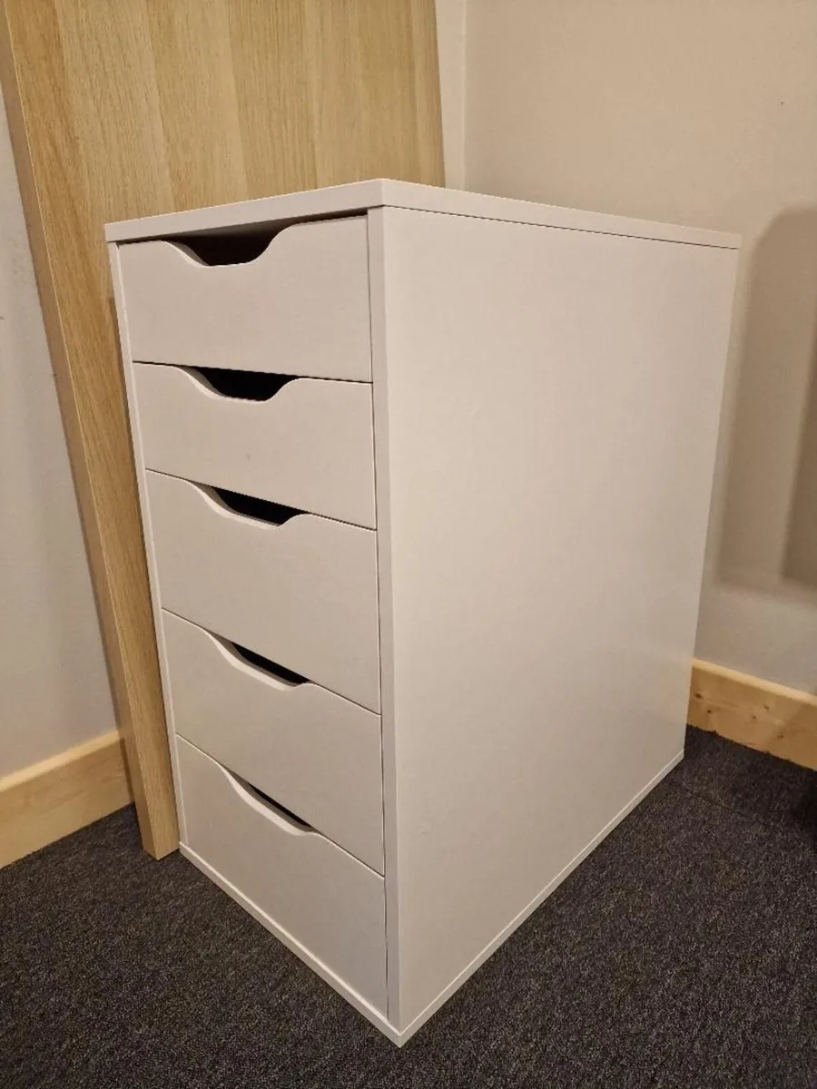IKEA ALEX Drawer Unit White - Image 1