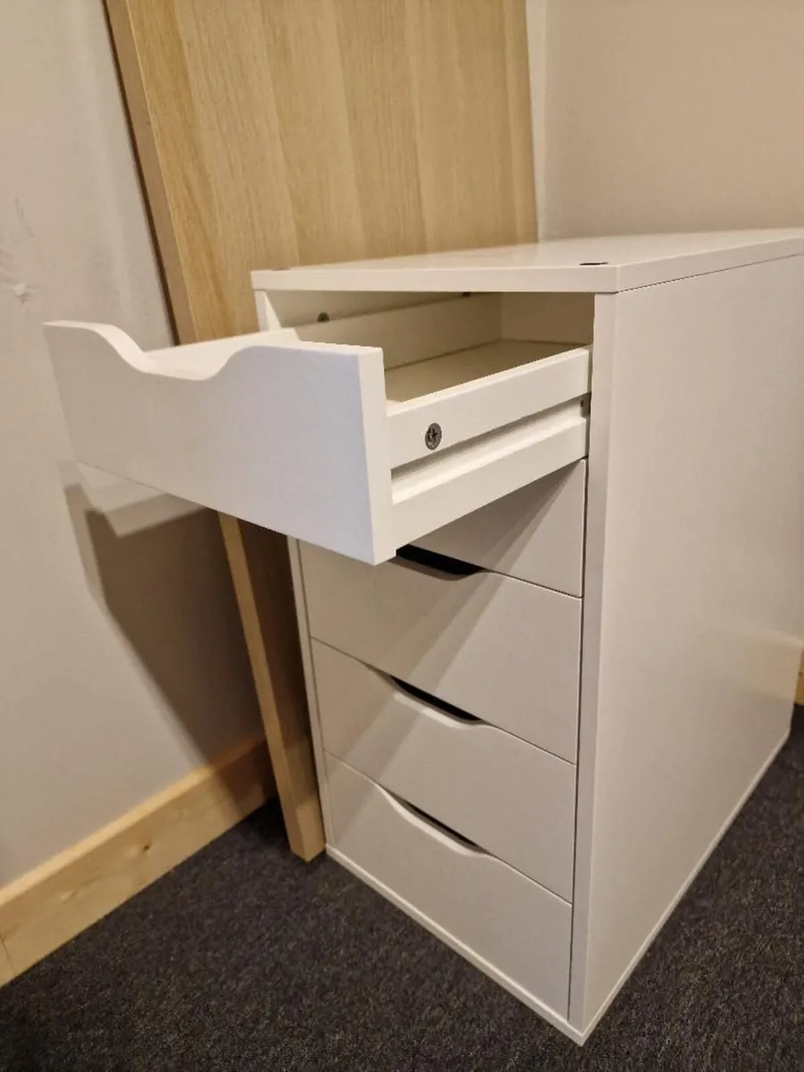 IKEA ALEX Drawer Unit White - Image 3