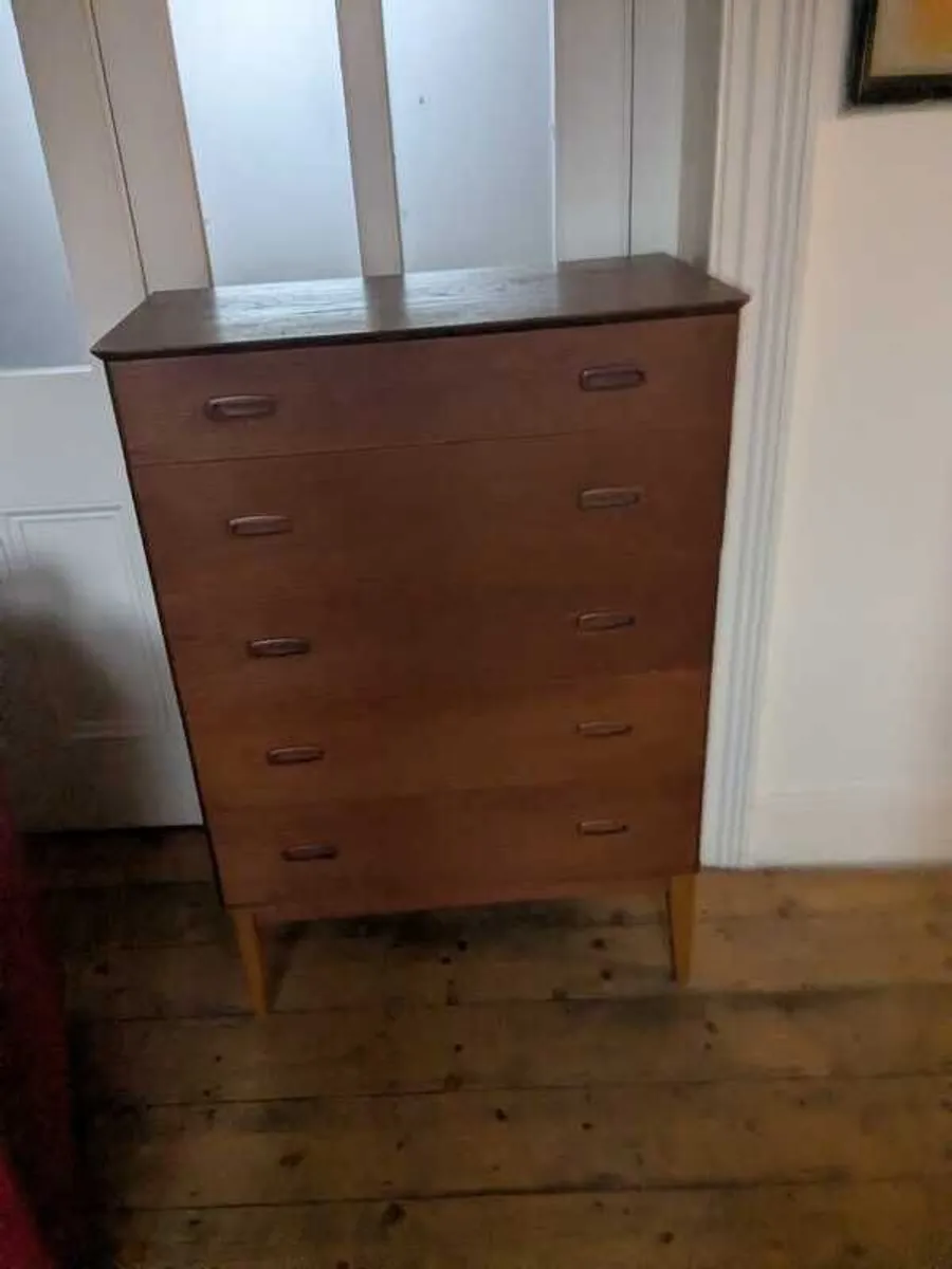 Chest of Drawers Mid Century