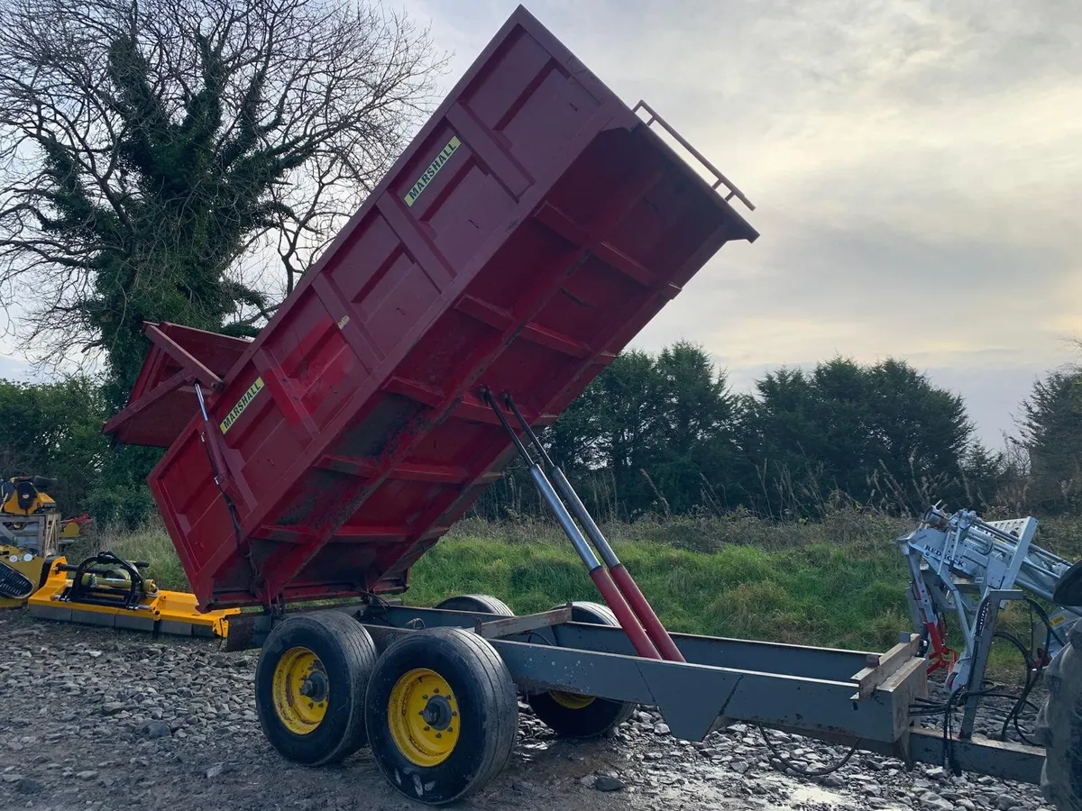 MARSHALL 10.5t, 16' x 8' GRAIN TRAILER : 11018710 - Image 2
