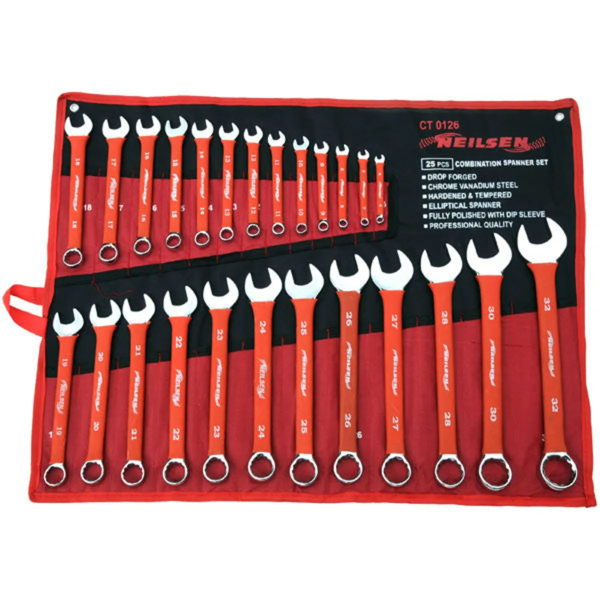 25pc Combination Spanner Set - Image 1