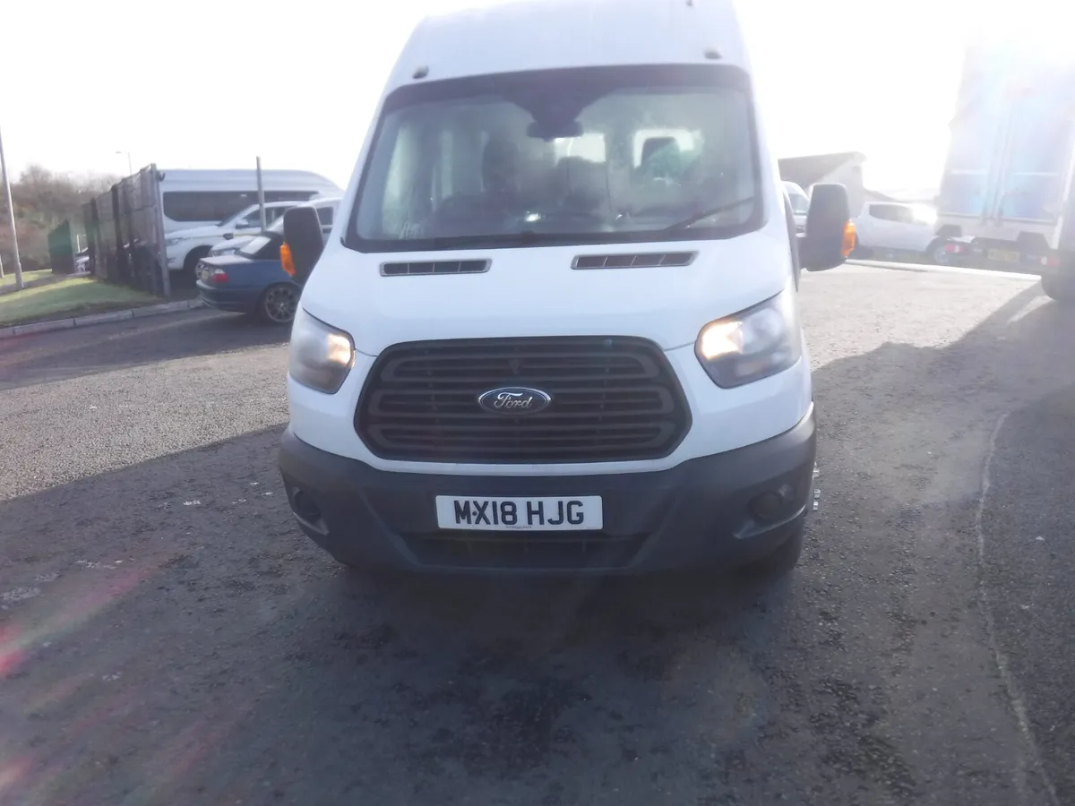 Ford Transit Minibus 2018 2.2 engine air con. - Image 1