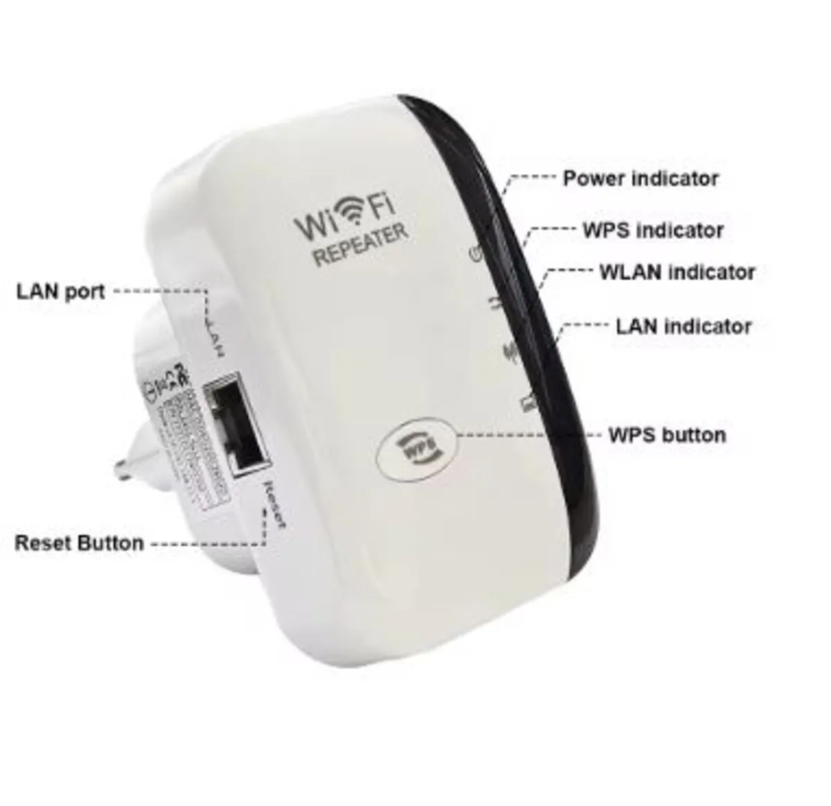 ​300Mbps WiFi Amplifier Wireless WIFI Repeater - Image 1