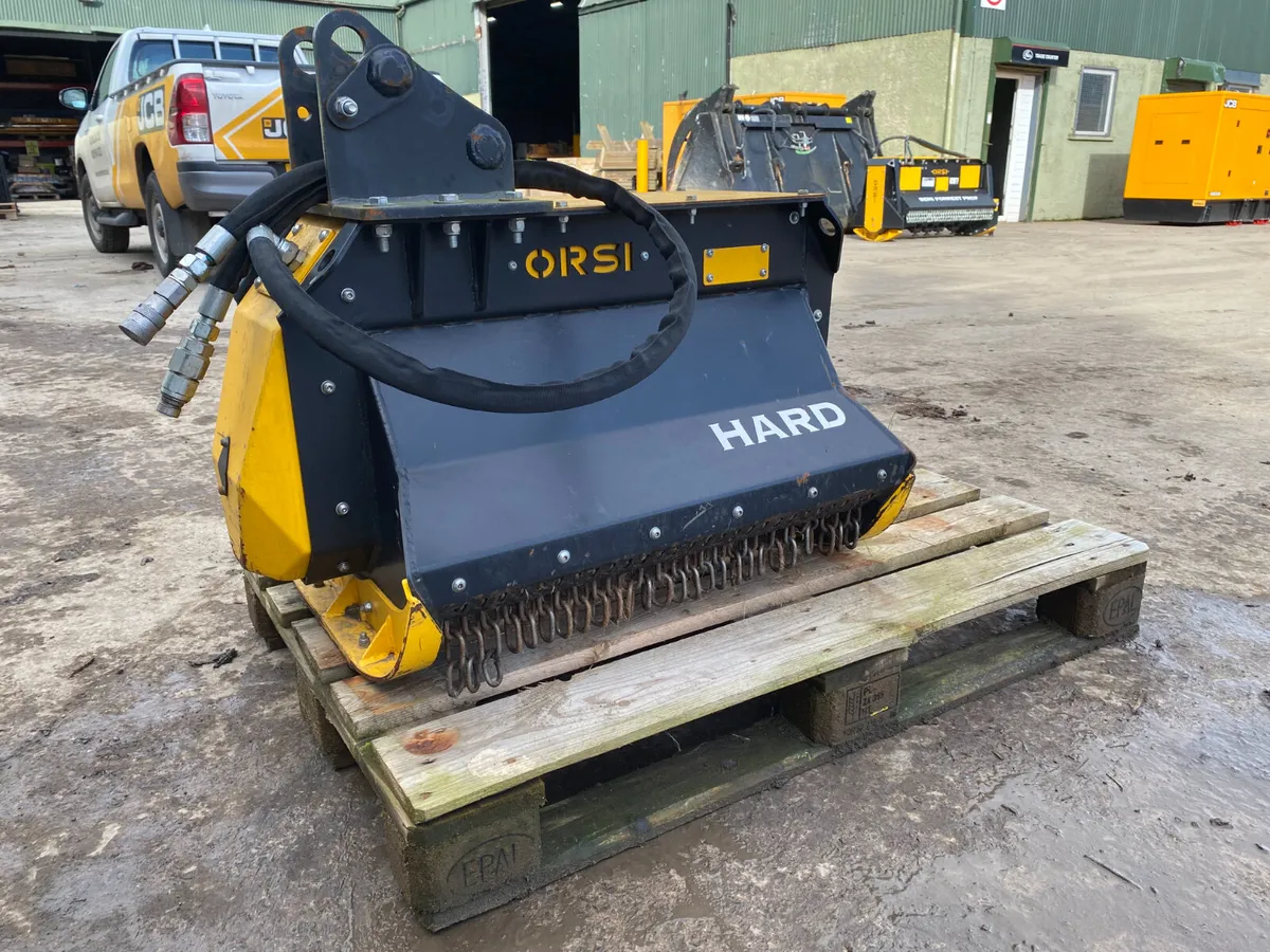 Flail EX Demo Orsi Hard 60 for 2-4 Ton Excavator - Image 1