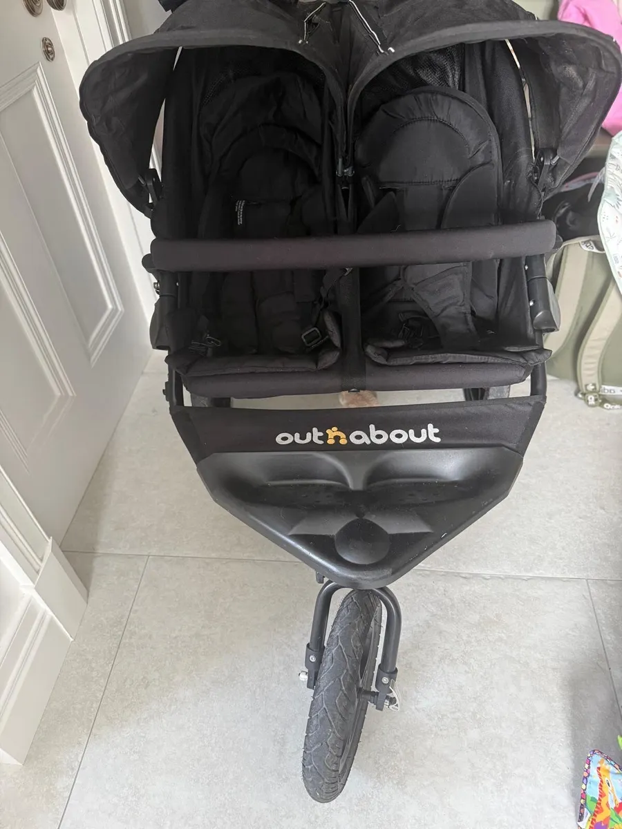 Out and about Double buggy - Image 1