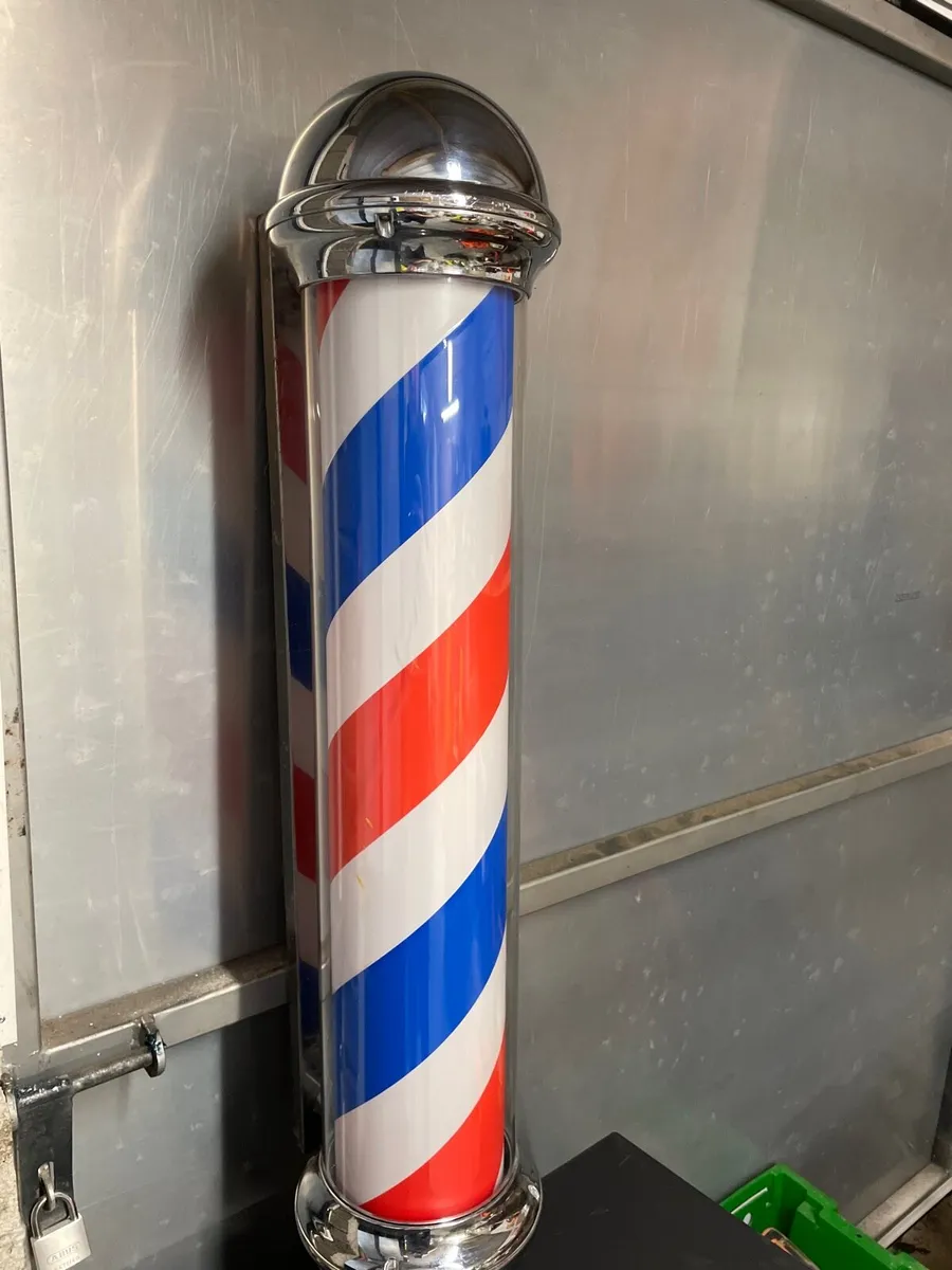 Barber shop pole - Image 1