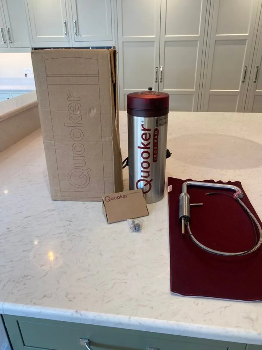 Quooker Fusion round stainless steel tap - Image 1