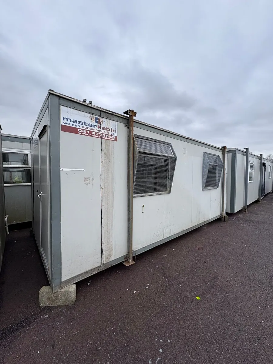 6m x 3m (20ft x 10ft) Split Office/Office Cabin - Image 1