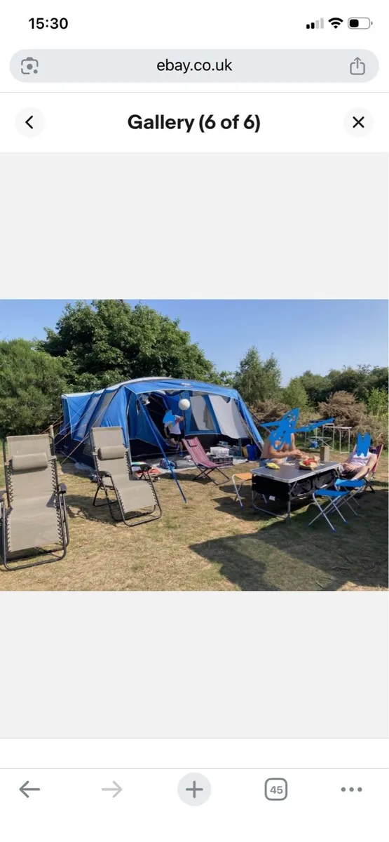 Air beam tent  Vango Rome Air 650 XL - Image 1