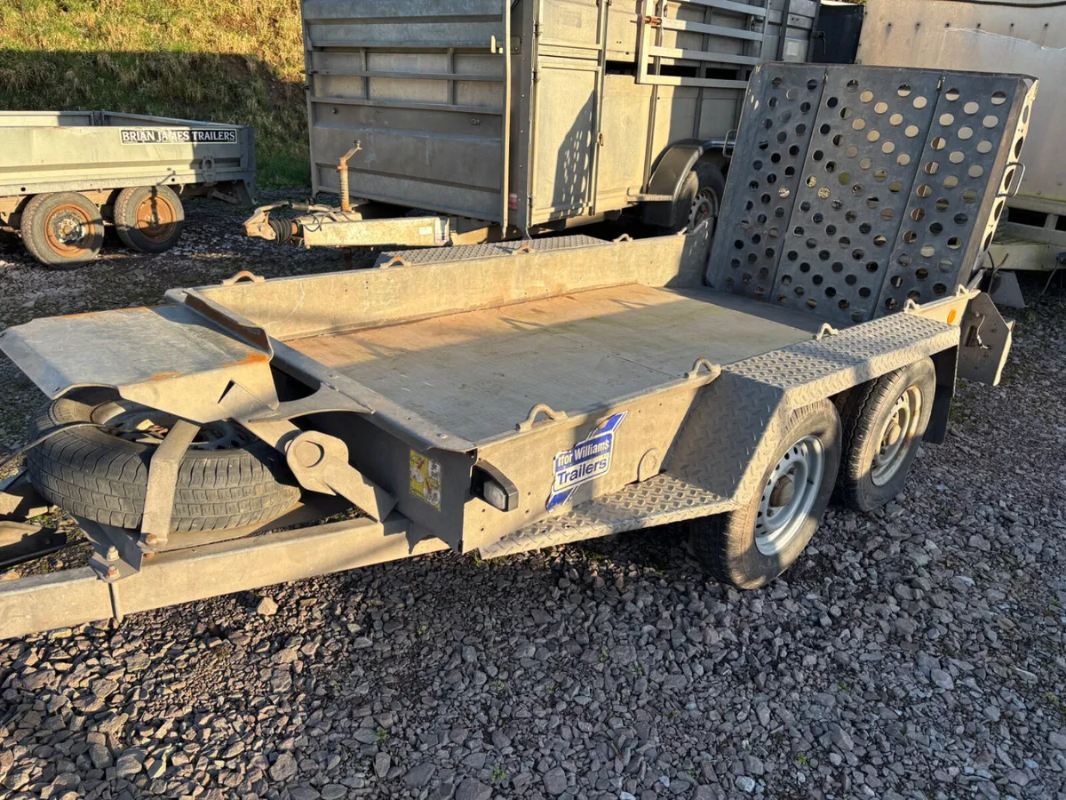 Ifor Williams 9x4 plant trailer - Image 2