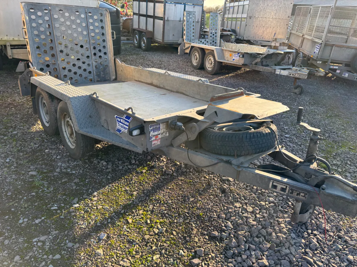 Ifor Williams 9x4 plant trailer - Image 1