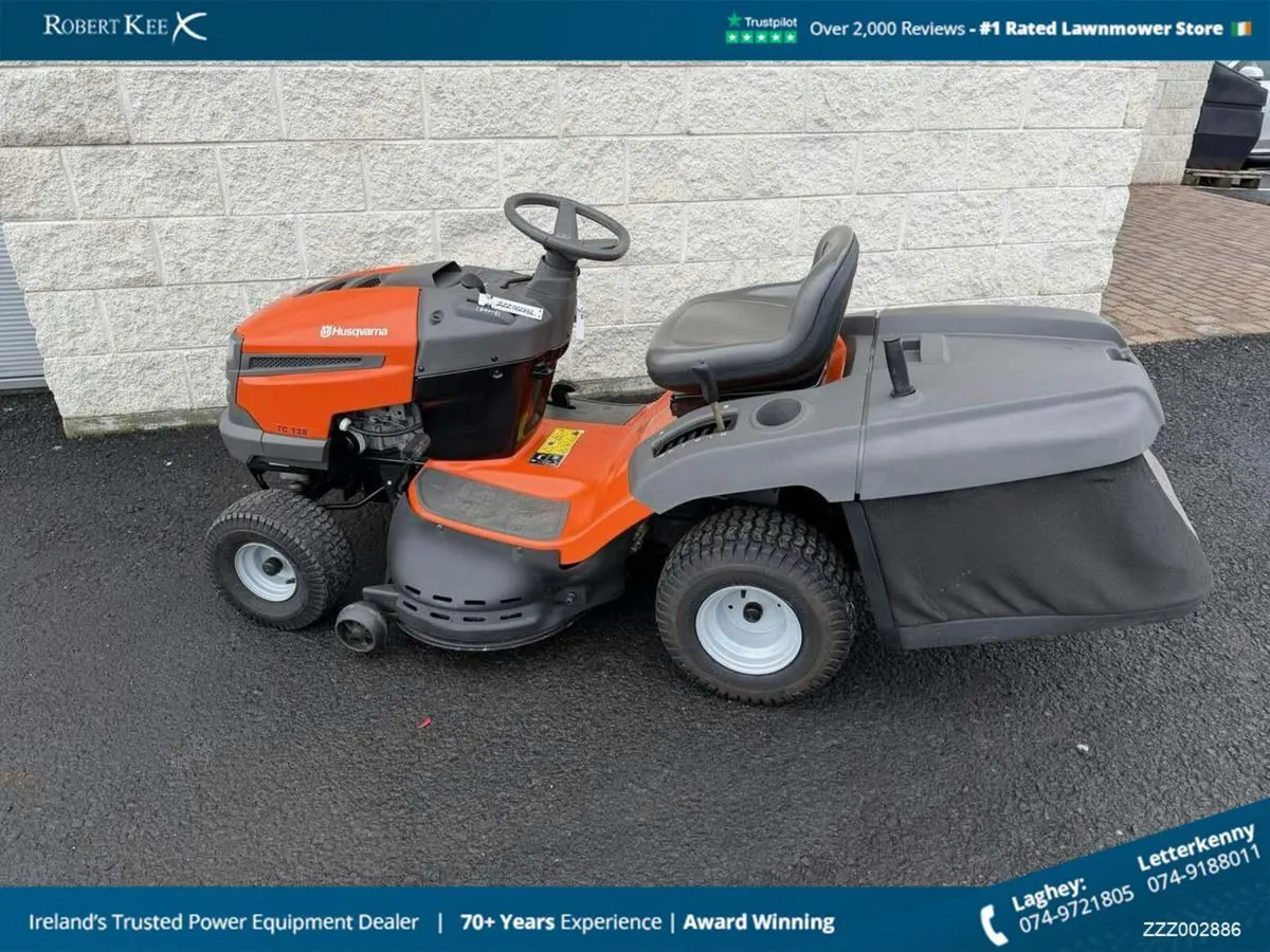 Husqvarna TC138 Ride-On Mower - ZZZ002886 - Image 3
