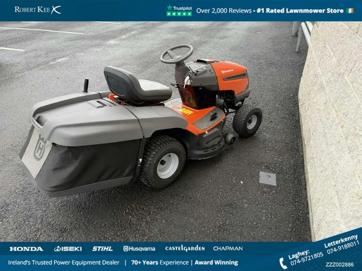 Husqvarna TC138 Ride-On Mower - ZZZ002886 - Image 2