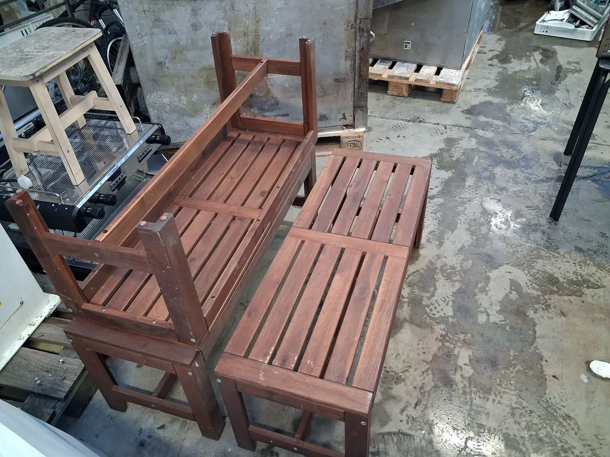 Online Auction Of A  Wooden Benches & More! - Image 2