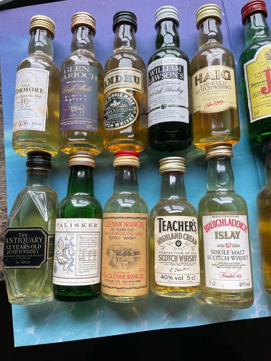 Whiskey miniatures - Image 1