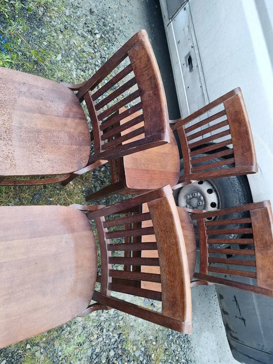 Wooden chairs (DELIVERY) - Image 3