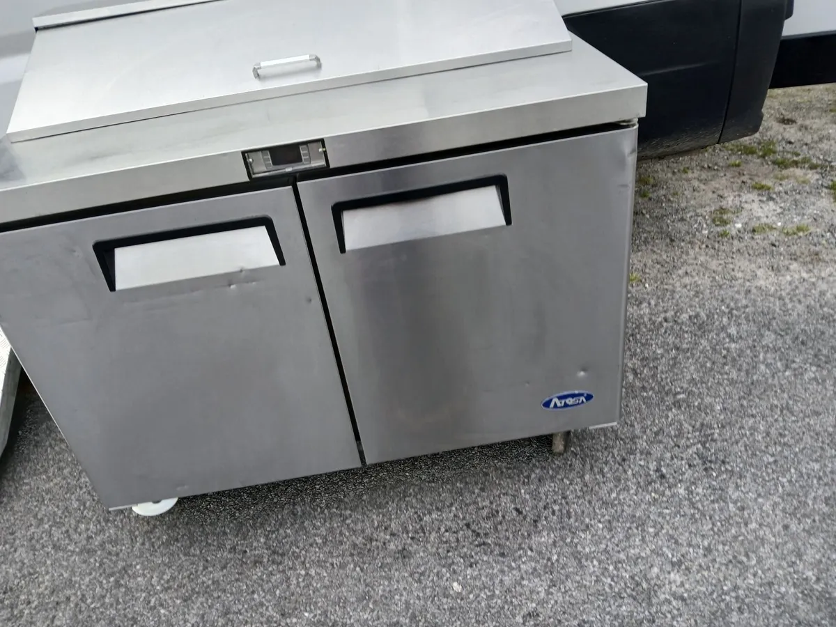 Staneless steel cabbinet  fridge unit complete - Image 3