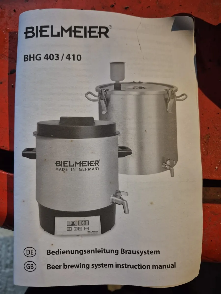 Bielmeier BHG 403/410 Beer Brewing System - Image 2