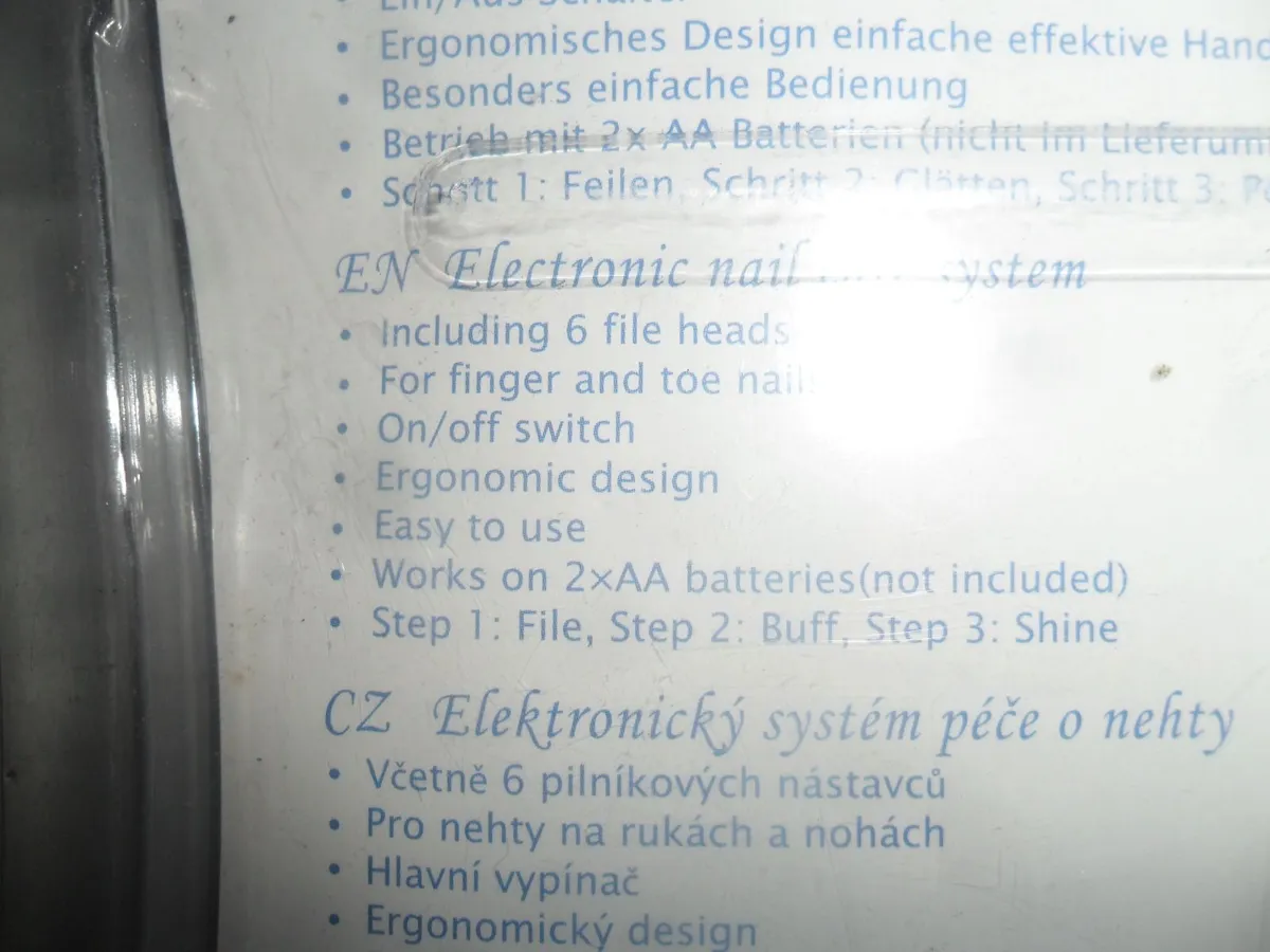 electronic nail care system - Image 3