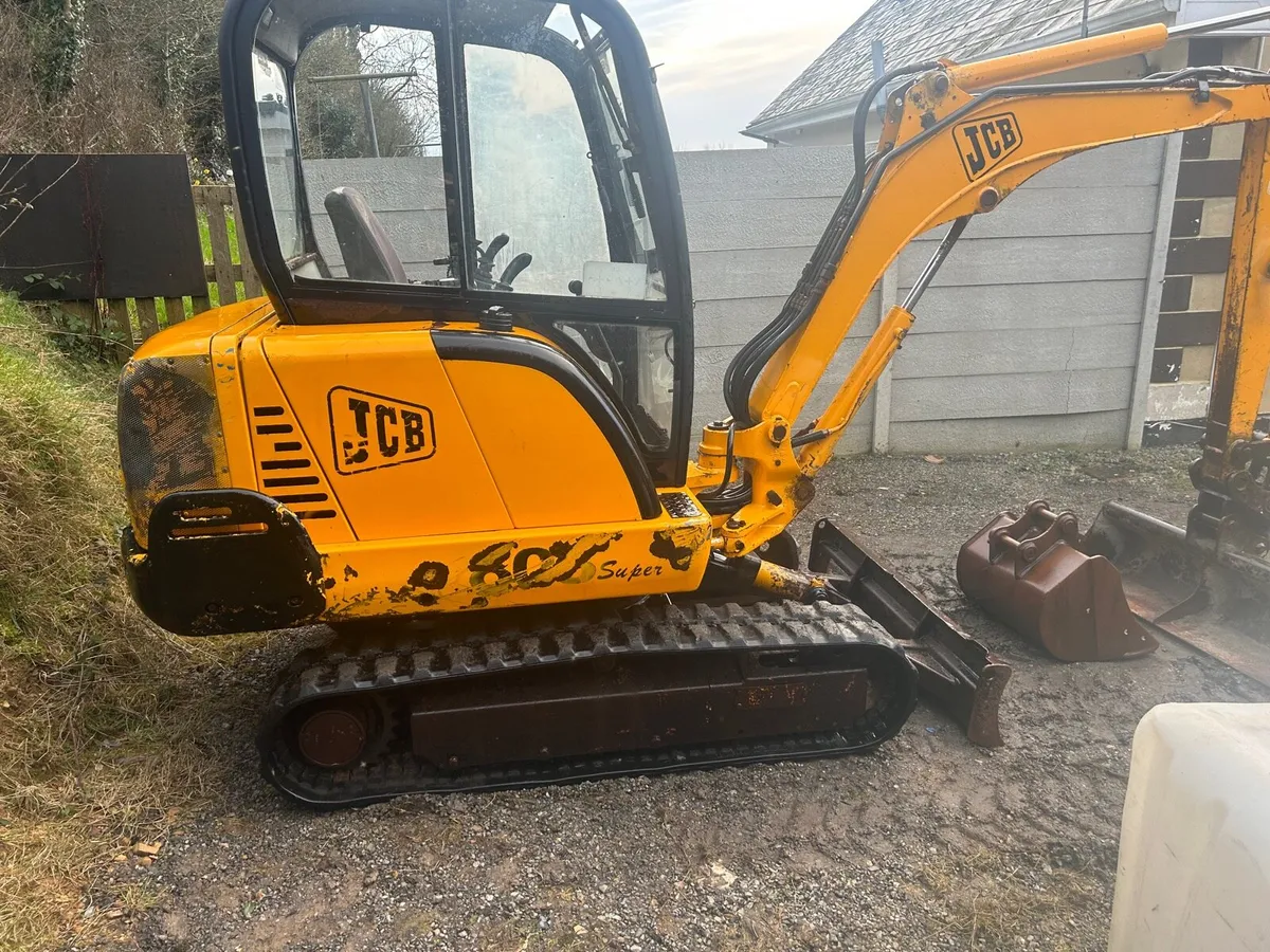 Jcb 803 super mini digger for sale - Image 2