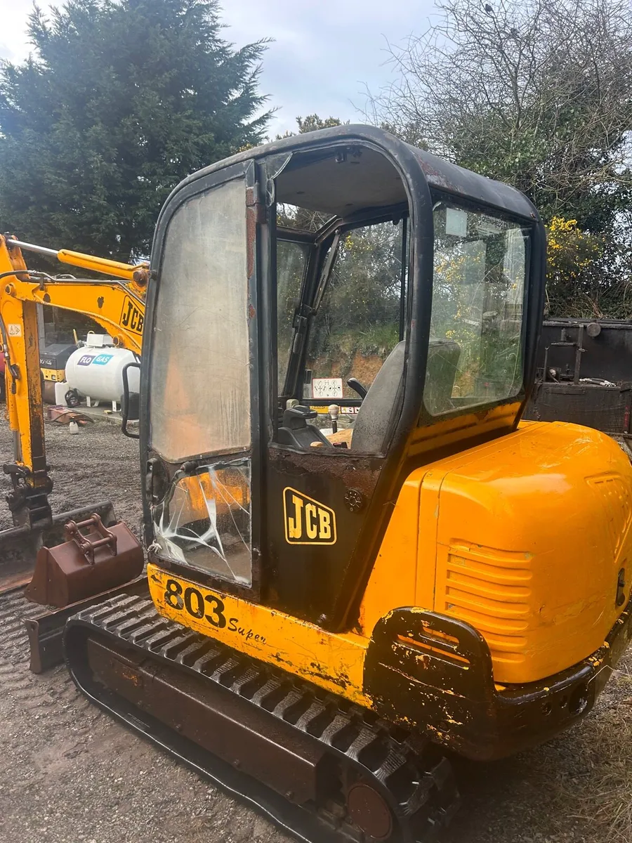 Jcb 803 super mini digger for sale - Image 4