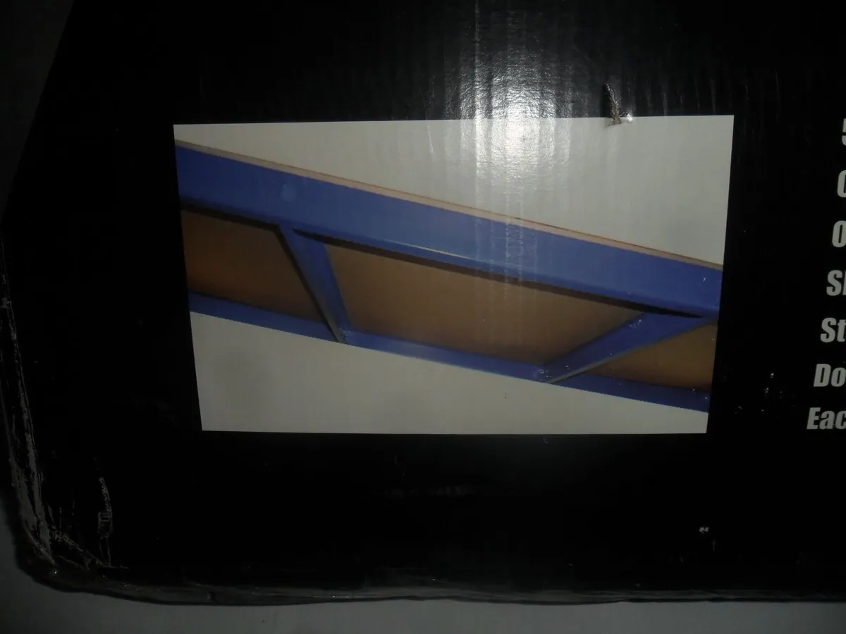 super heavy duty boltless 5 tier metal shelf - Image 4