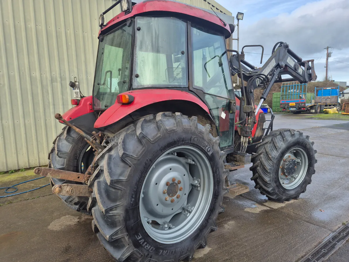 CASE JX 95 AND ROSSMORE LOADER - Image 3