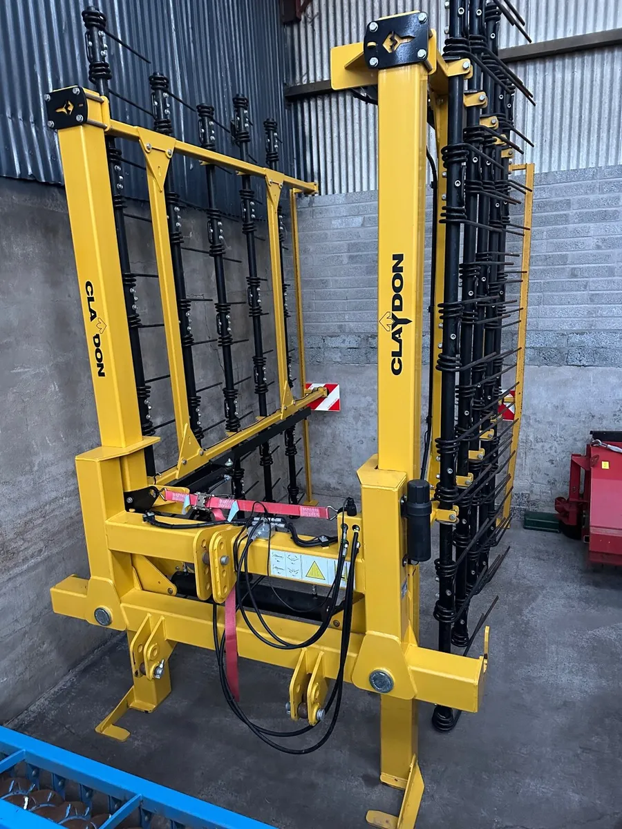 Claydon Straw Harrow / Rake, Stubble Rake - Image 1