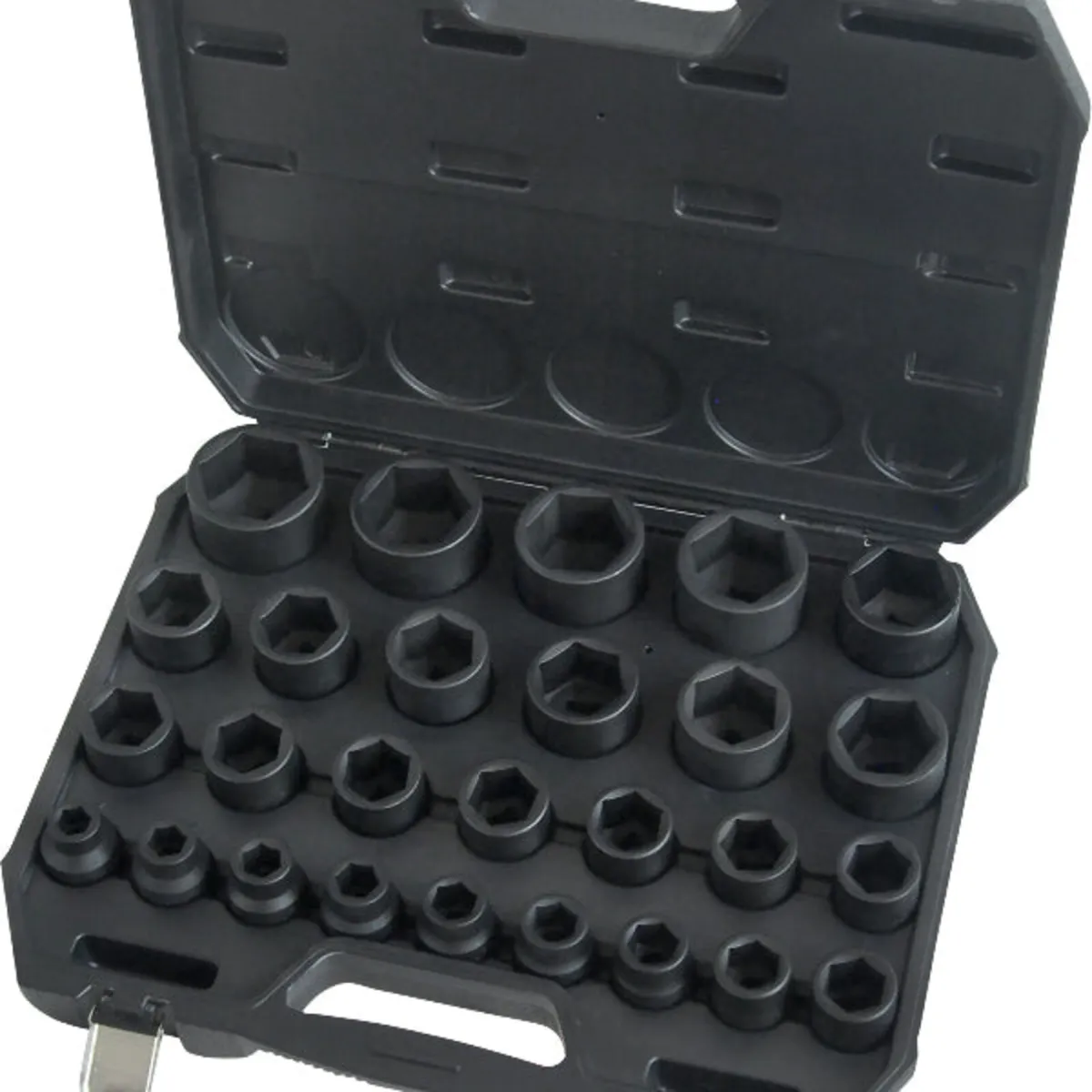 27pcs 3/4"DR 6- Point Impact Socket Set