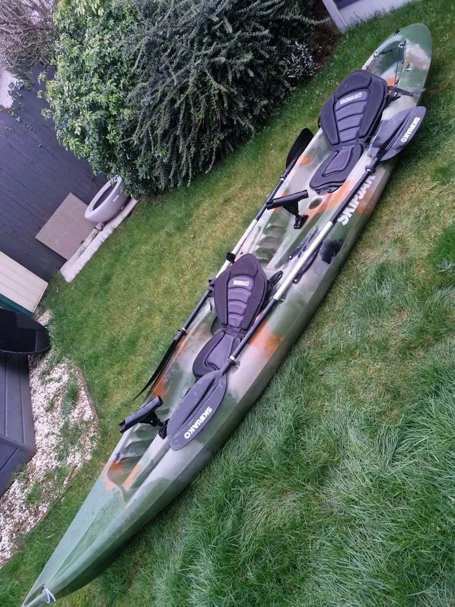 The SkipJak DUO - 2 Person fishing & Family Kayak - Image 1
