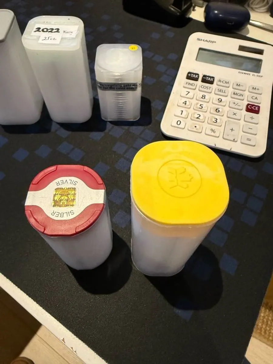 999.9 Assorted Tubes Pure Silver Coins - Image 2