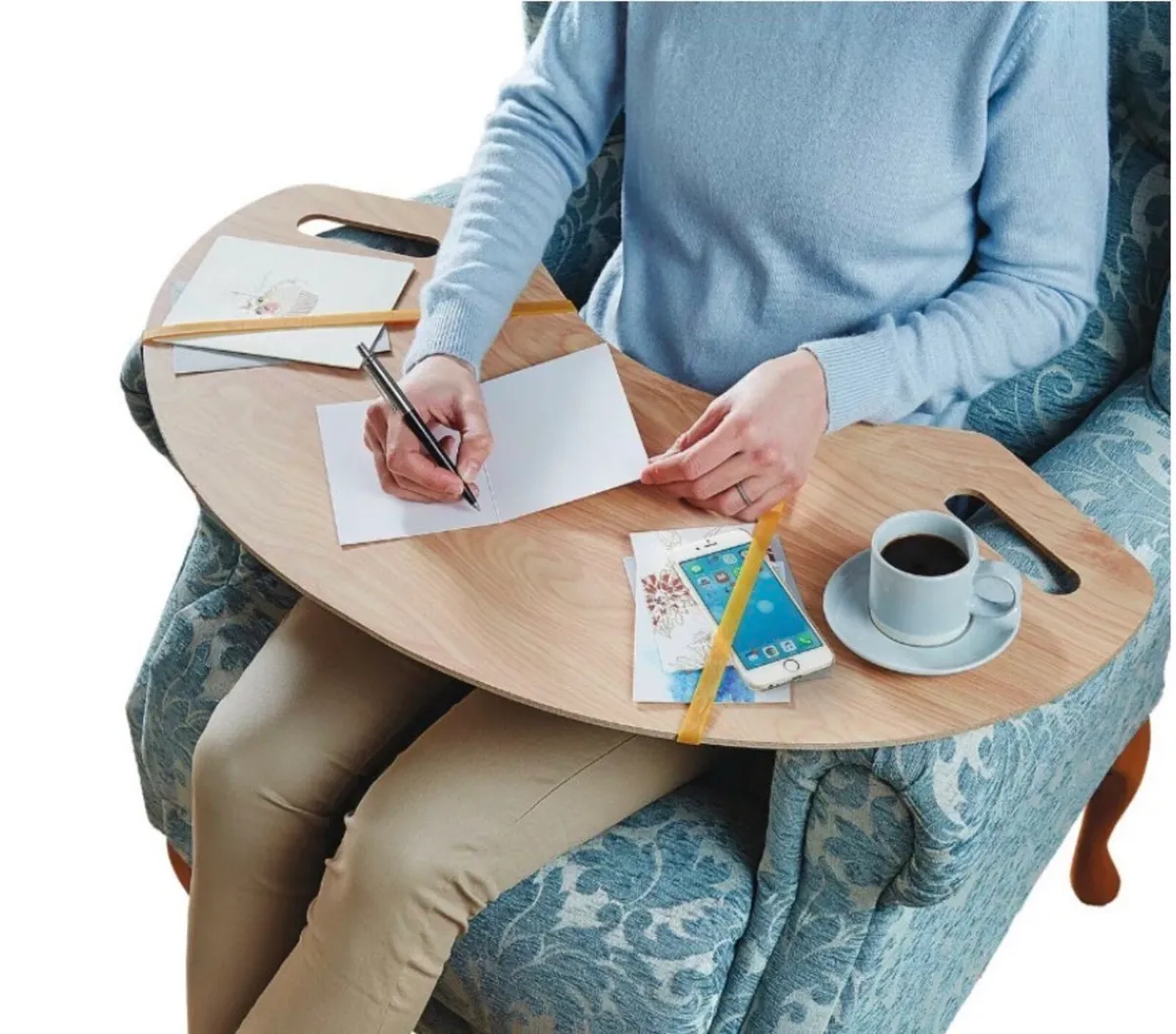 Portable Armchair Lap Desk Table NEW - Image 2