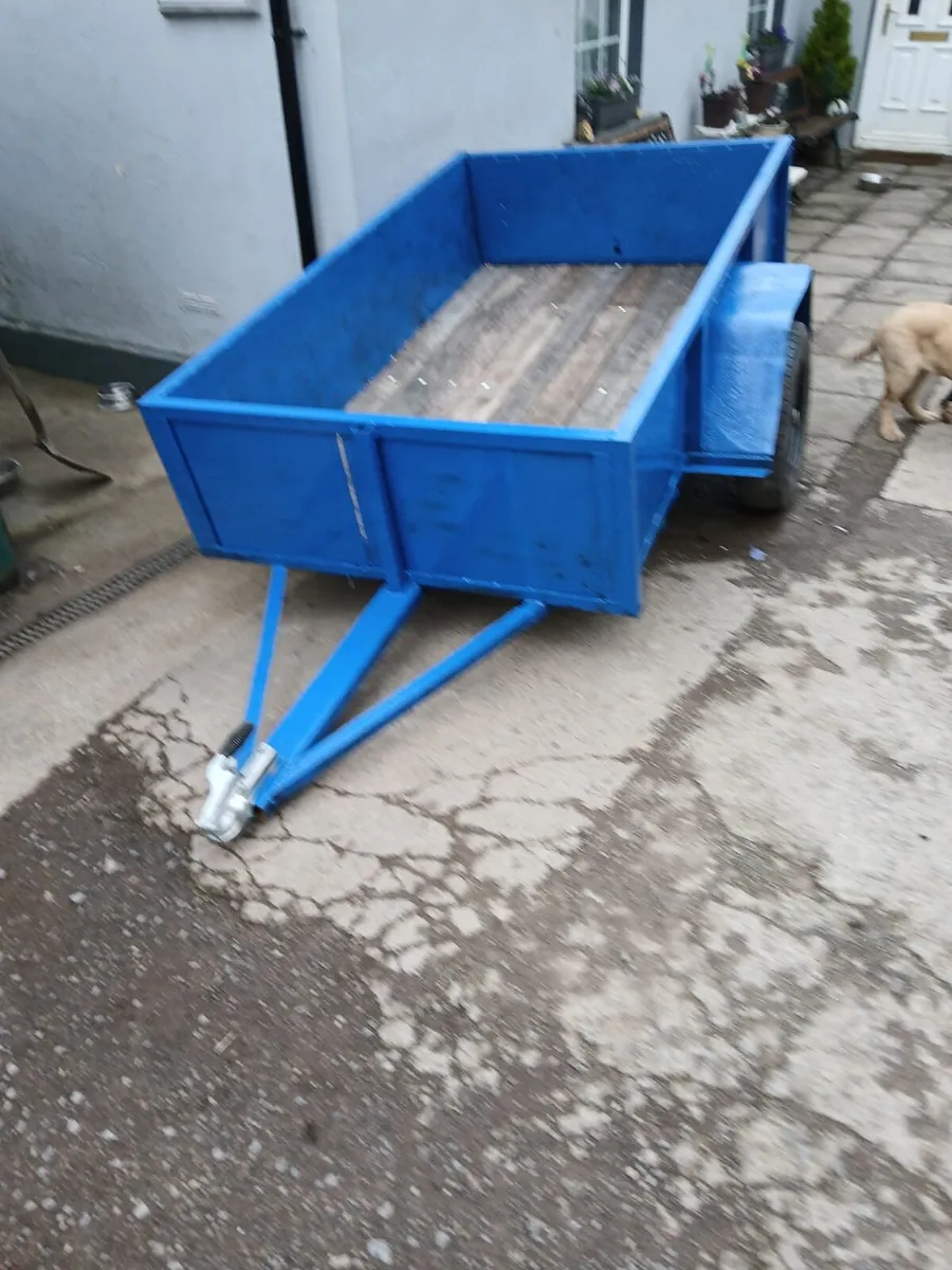 7x4 single axle car trailer - Image 1