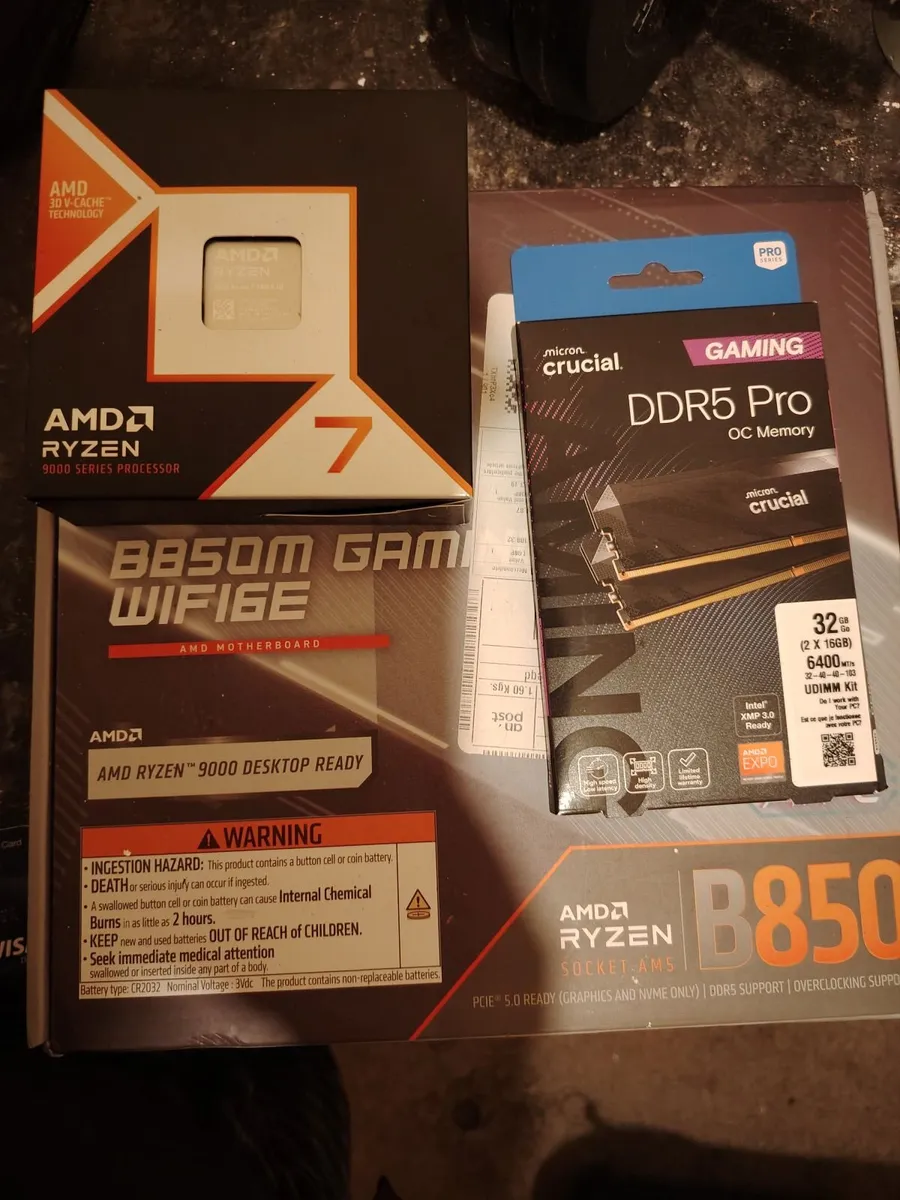 Ryzen 7 9800X3D (never used still boxed)