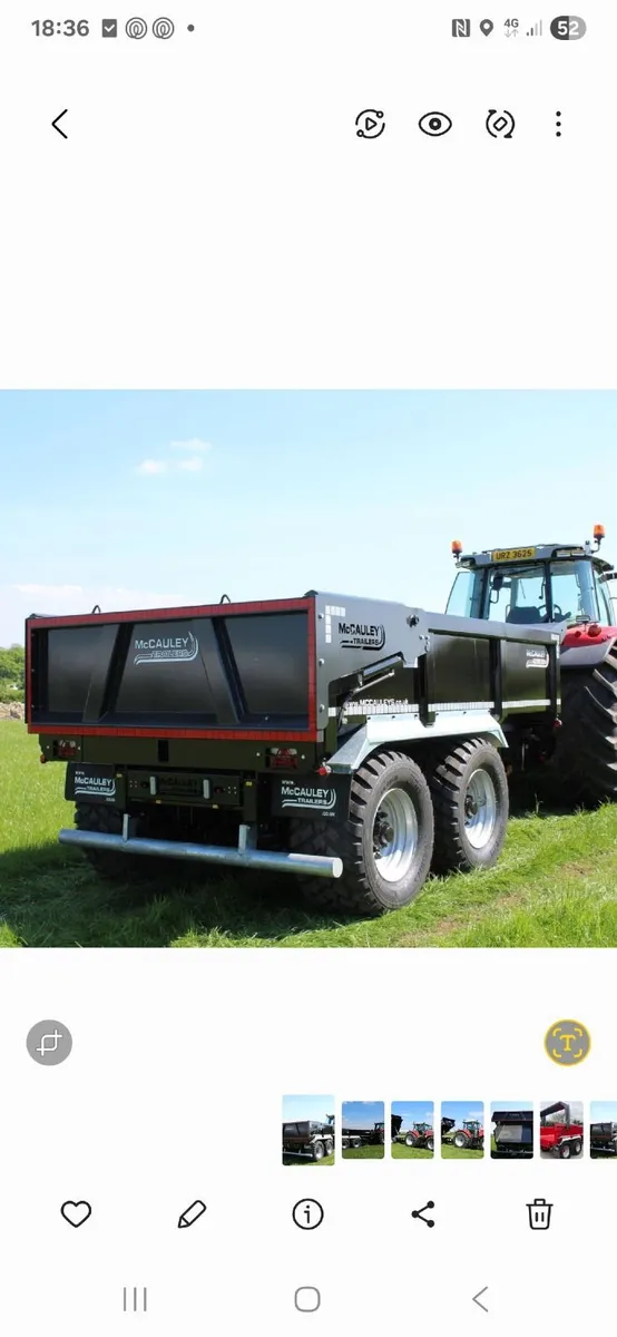 Mccauley  dump trailer - Image 4