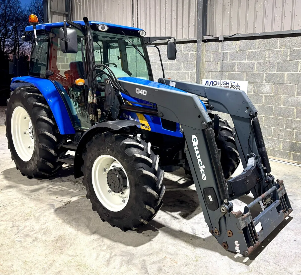 NEW HOLLAND T5060 c/w Quicke Q40 loader - Image 4
